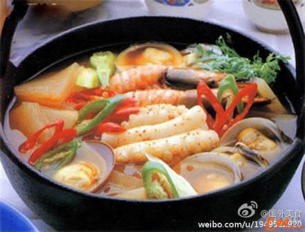 Canh hải sản
