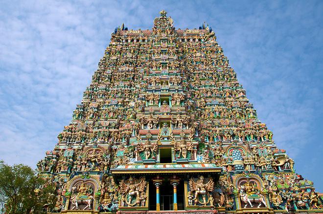 Đền-Meenakshi-Ammanm-TP-Madurai-bang-Tamil-Nadu