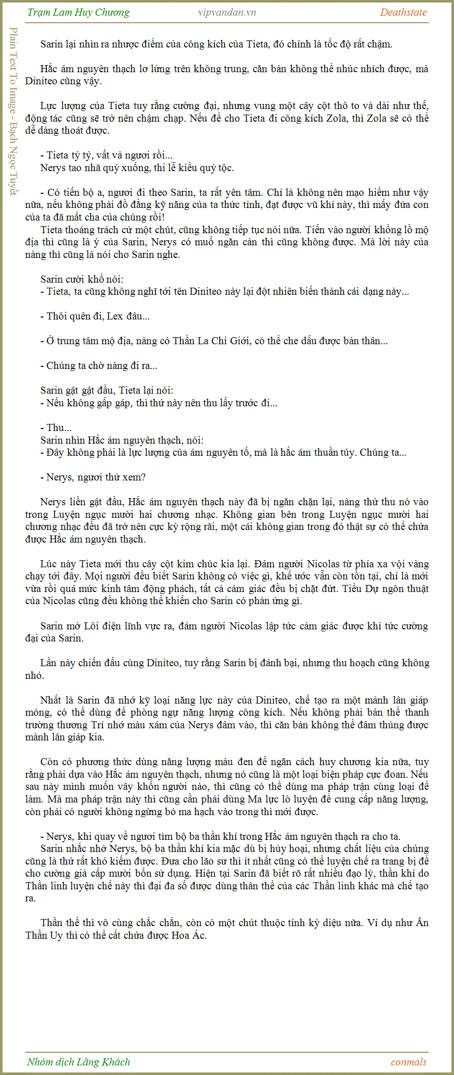 Trạm Lam Huy Chương - Deathstate - FUll - (tháo zen Quyển 3 - Chương 633)