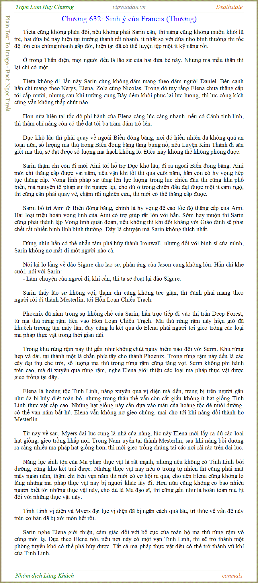 Trạm Lam Huy Chương - Deathstate - FUll - (tháo zen Quyển 3 - Chương 650)
