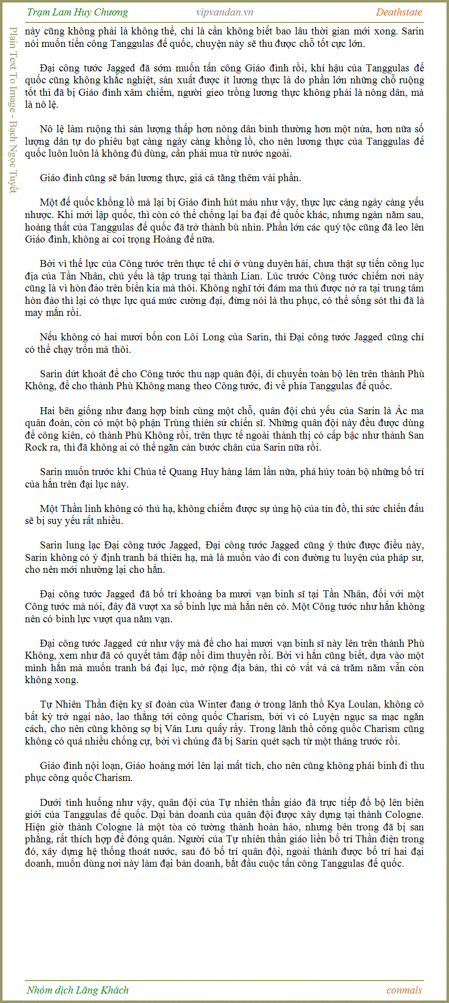 Trạm Lam Huy Chương - Deathstate - FUll - (tháo zen Quyển 3 - Chương 728)