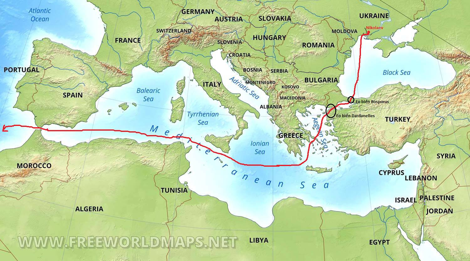 mediterranean-physical-map